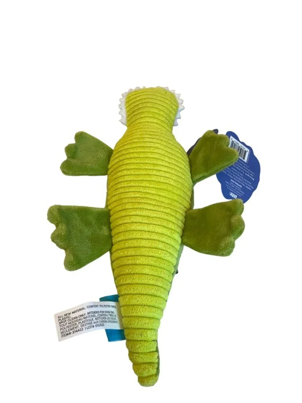 New Bark Box “ Al Legator “ Dog Toy Ocean Alligator Crocodile Medium Size